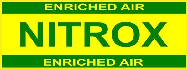 Nitrox Enriched Air Label